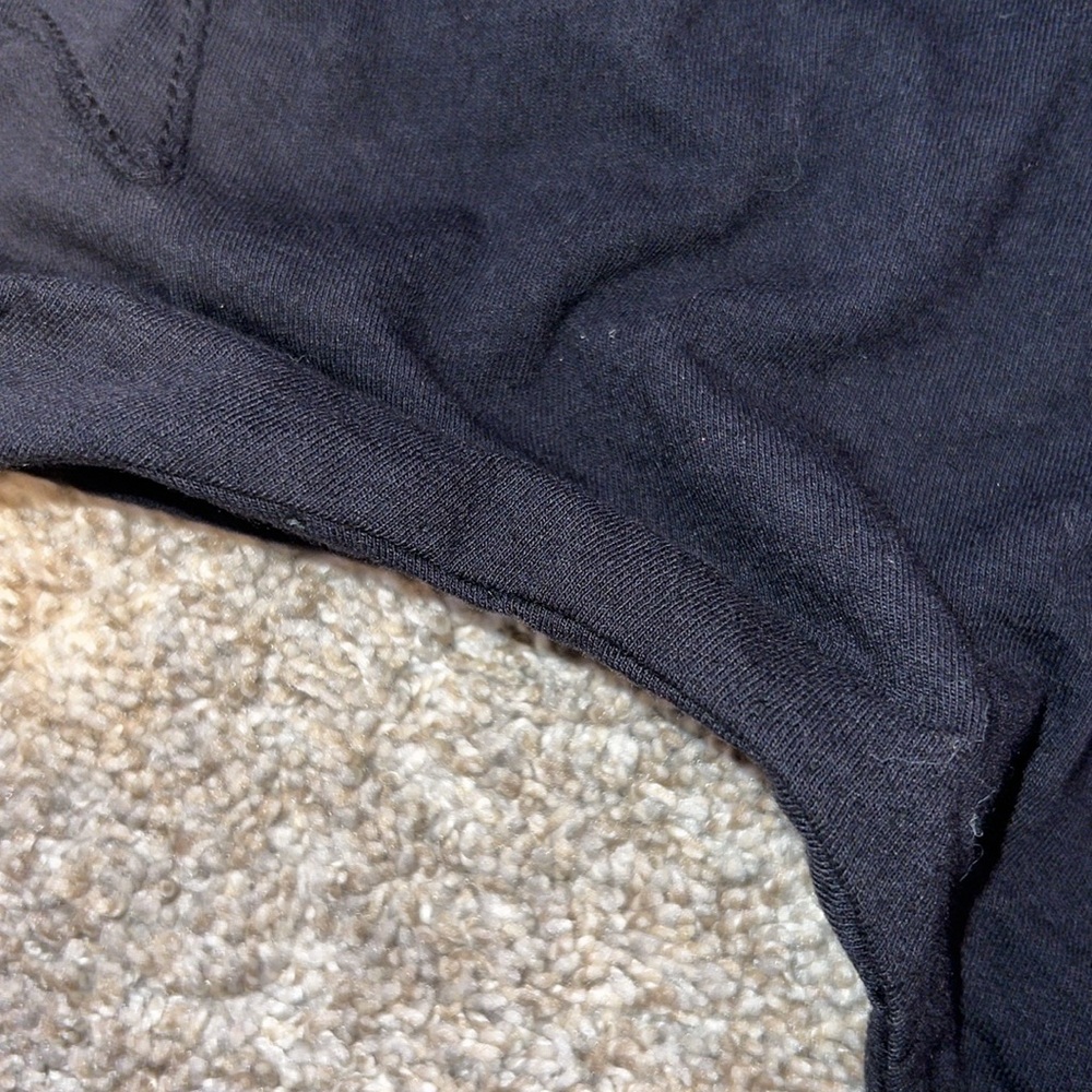 NWOT Sundry Star Drop Crotch Harem Sweatpant Black Size 0-XS Can Fit Up To Small - Picture 10 of 15